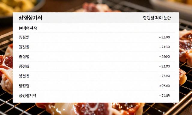 삼겹살가격 관련 대표 이미지